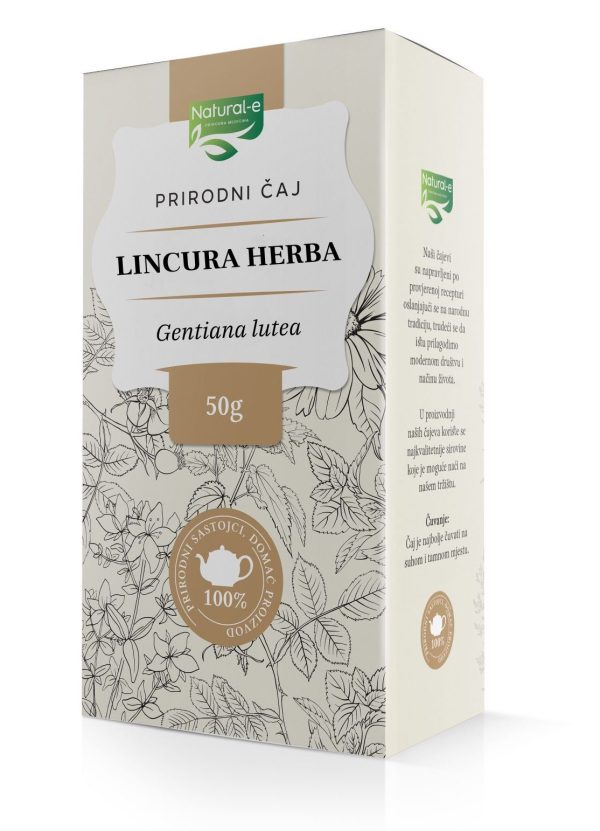 Lincura/gencijana herba čaj